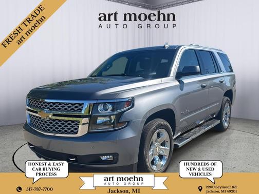 Satin Steel Metallic 2018 Chevrolet Tahoe LT