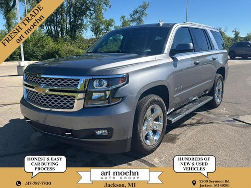 Satin Steel Metallic 2018 Chevrolet Tahoe LT