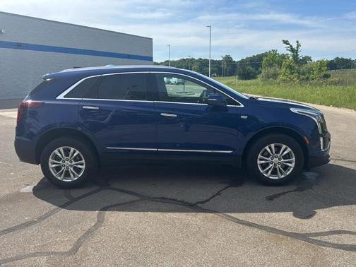 Opulent Blue Metallic 2023 Cadillac XT5 Luxury