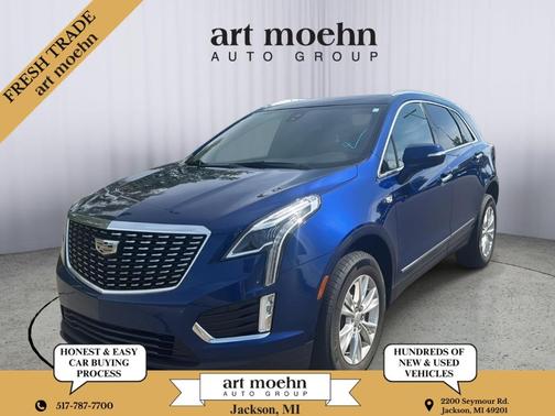 Opulent Blue Metallic 2023 Cadillac XT5 Luxury