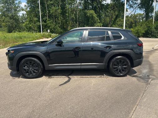 Jet Black Mica 2025 Mazda CX-50 2.5 S Preferred Package