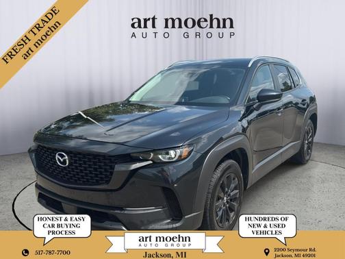 Jet Black Mica 2025 Mazda CX-50 2.5 S Preferred Package