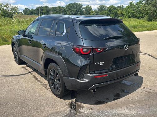 Jet Black Mica 2025 Mazda CX-50 2.5 S Preferred Package