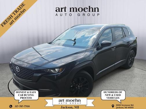 Jet Black Mica 2025 Mazda CX-50 2.5 S Preferred Package