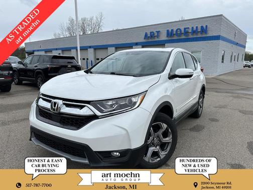 Platinum White Pearl 2019 Honda CR-V EX-L