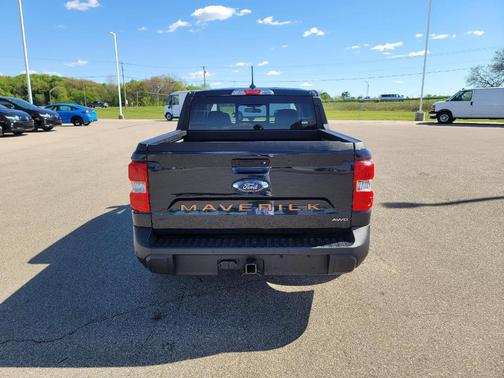 Blue 2022 Ford Maverick Lariat