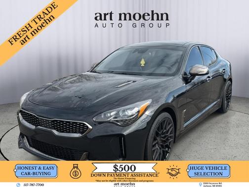 Aurora Black 2021 Kia Stinger GT1