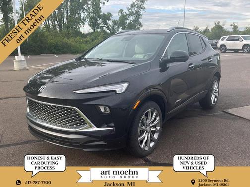 Ebony Twilight Metallic 2024 Buick Encore GX Avenir