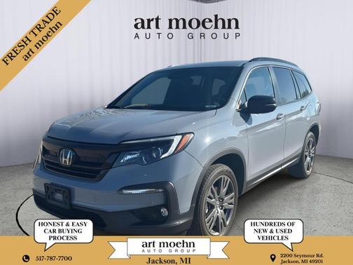 Sonic Gray Pearl 2022 Honda Pilot Sport