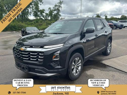 Mosaic Black Metallic 2025 Chevrolet Equinox LT