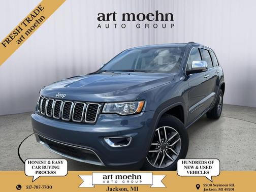 Slate Blue Pearlcoat 2021 Jeep Grand Cherokee Limited