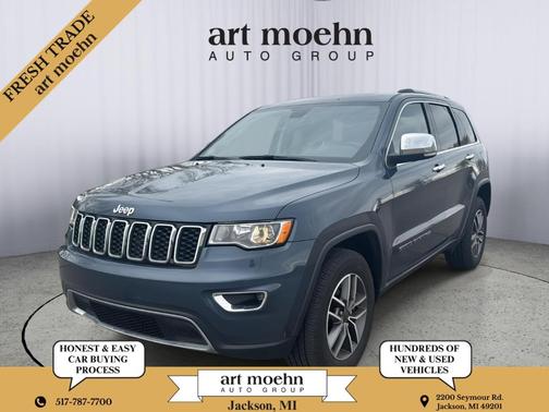 Slate Blue Pearlcoat 2021 Jeep Grand Cherokee Limited