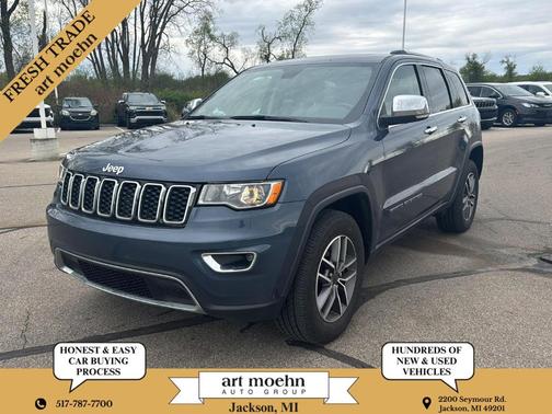 Slate Blue Pearlcoat 2021 Jeep Grand Cherokee Limited