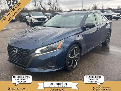 Deep Blue Pearl 2024 Nissan Altima 2.5 SR