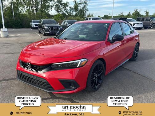 Rallye Red 2022 Honda Civic Sport
