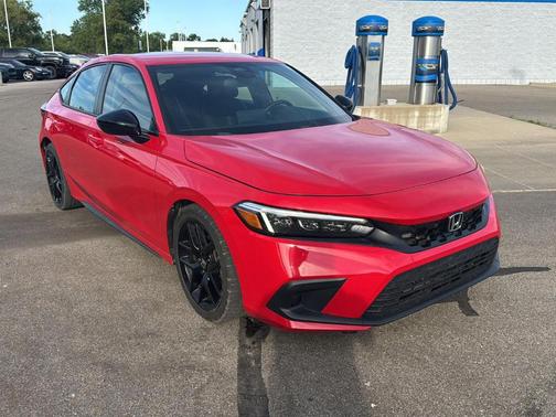 Rallye Red 2022 Honda Civic Sport