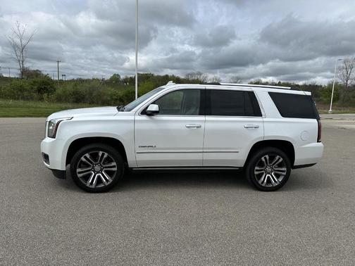 White Frost Tri-Coat 2019 GMC Yukon Denali