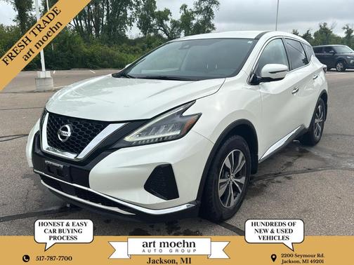 White 2020 Nissan Murano S