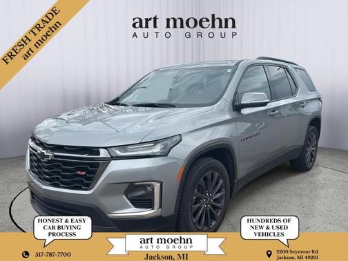 Sterling Gray Metallic 2023 Chevrolet Traverse RS