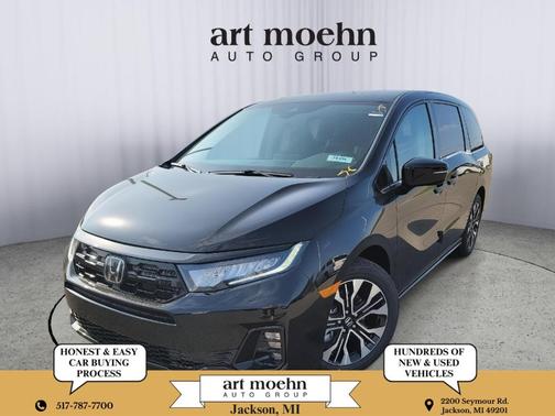 Crystal Black Pearl 2026 Honda Odyssey Elite