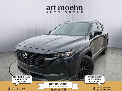 Jet Black Mica 2025 Mazda CX-50 2.5 S Premium Package