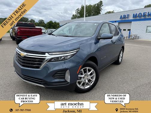 Lakeshore Blue Metallic 2024 Chevrolet Equinox LT
