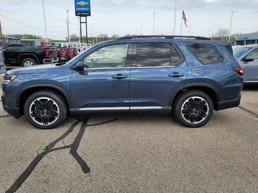 Smoke Blue 2026 Honda Pilot Touring