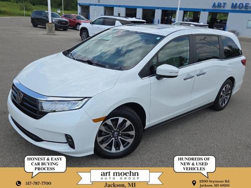 Platinum White Pearl 2022 Honda Odyssey EX-L