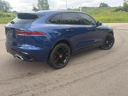 Bluefire Metallic 2021 Jaguar F-PACE R-Dynamic S