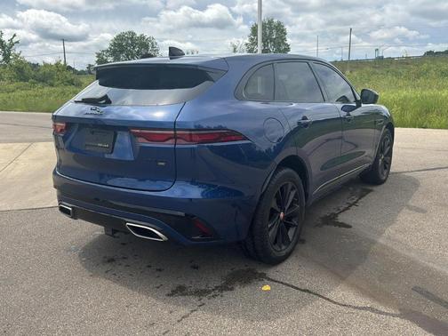 Bluefire Metallic 2021 Jaguar F-PACE R-Dynamic S