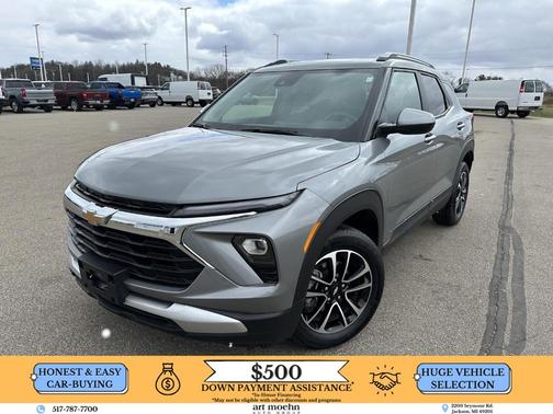 Sterling Gray Metallic 2025 Chevrolet Trailblazer LT