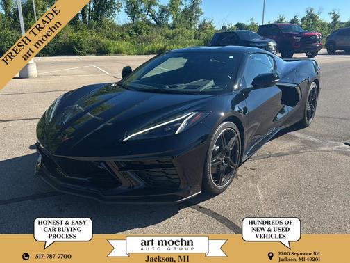 Black 2023 Chevrolet Corvette Stingray w/2LT