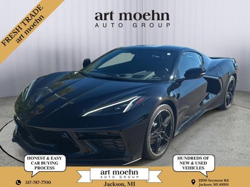 Black 2023 Chevrolet Corvette Stingray w/2LT