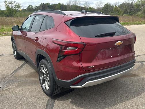 Crimson Metallic 2025 Chevrolet Trax LT