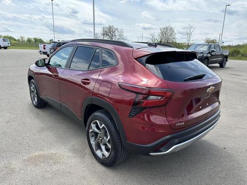 Crimson Metallic 2025 Chevrolet Trax LT