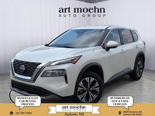 White 2023 Nissan Rogue SV