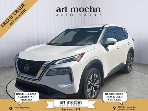 White 2023 Nissan Rogue SV