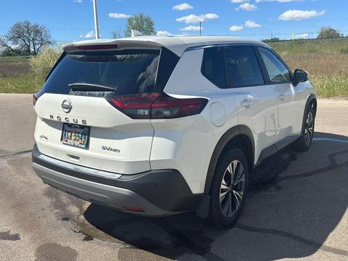 White 2023 Nissan Rogue SV