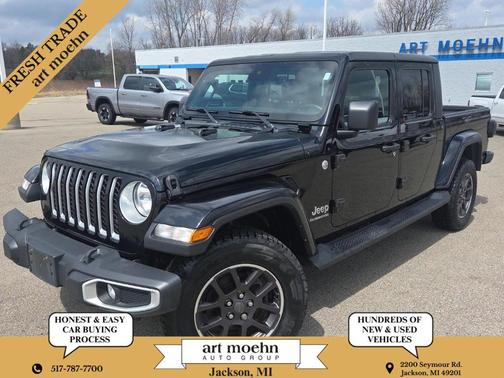 Black 2021 Jeep Gladiator Overland