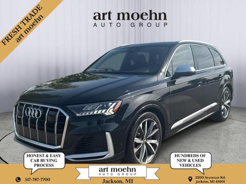 Orca Black Metallic 2021 Audi SQ7 4.0T Premium Plus