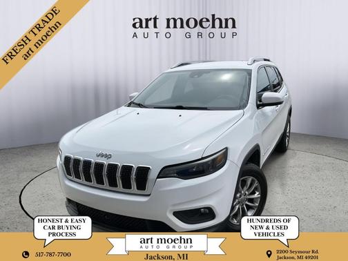 Bright White Clearcoat 2021 Jeep Cherokee Latitude Lux