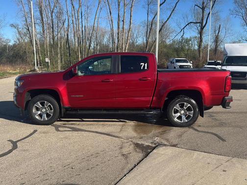 Cajun Red Tintcoat 2018 Chevrolet Colorado Z71
