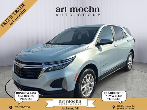 Seaglass Blue Metallic 2022 Chevrolet Equinox 1LT