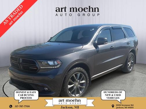 Granite Clearcoat Metallic 2017 Dodge Durango GT
