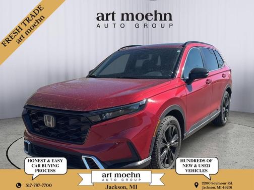 Radiant Red Metallic 2023 Honda CR-V Hybrid Sport Touring