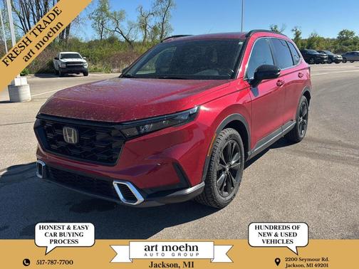 Radiant Red Metallic 2023 Honda CR-V Hybrid Sport Touring