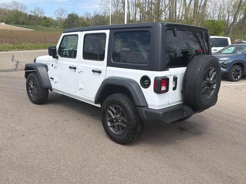 Bright White Clearcoat 2025 Jeep Wrangler Sport