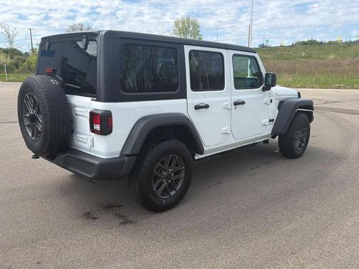 Bright White Clearcoat 2025 Jeep Wrangler Sport