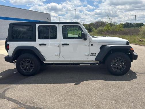Bright White Clearcoat 2025 Jeep Wrangler Sport