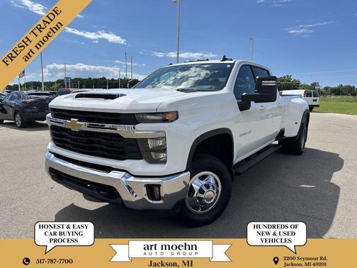 Summit White 2024 Chevrolet Silverado 3500 LT